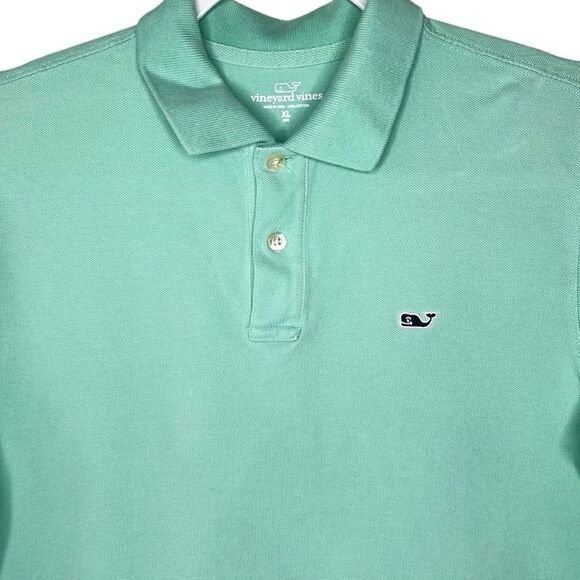Vineyard Vines Boys XL Edgartown Pique Polo - Picture 2 of 5